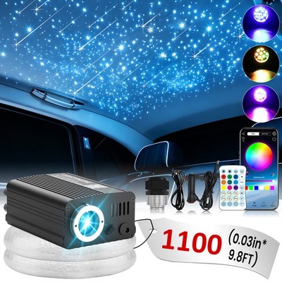 1100PC Car Home Headliner Star Light Kit Roof Twinkle Ceiling Lights Fiber Optic