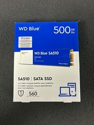 WD Blue SA510 500GB SATA SSD WDS500G3B0B NIB