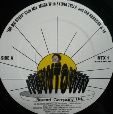 More With Sylvia Tella And Ian Harrison - ''Mr Big Stuff'' (12'') (Near Mint (NM or