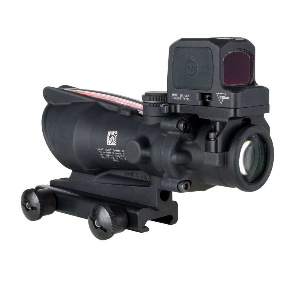 Trijicon ACOG 4x32mm Red Chevron Scope w/ RCR Red Dot (TA31-C