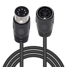 7 Pin DIN Cable, 7Pin DIN Male to Female Extension Cable, Professional Premium A