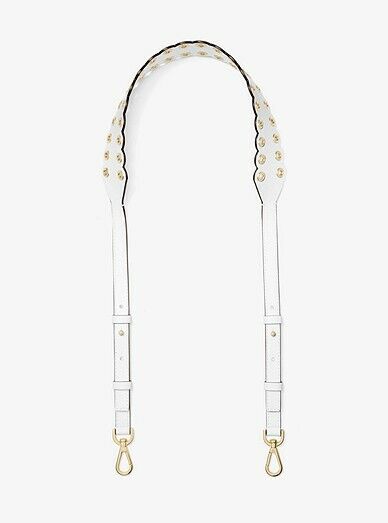 Michael Kors Guitar Strap Optic White 