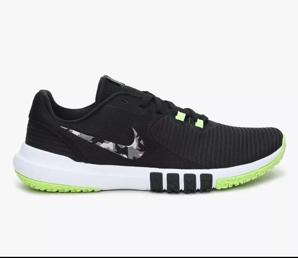 Nike Flex Control TR4 'Ghost Green'🔥Mens Black Camo Gym Training