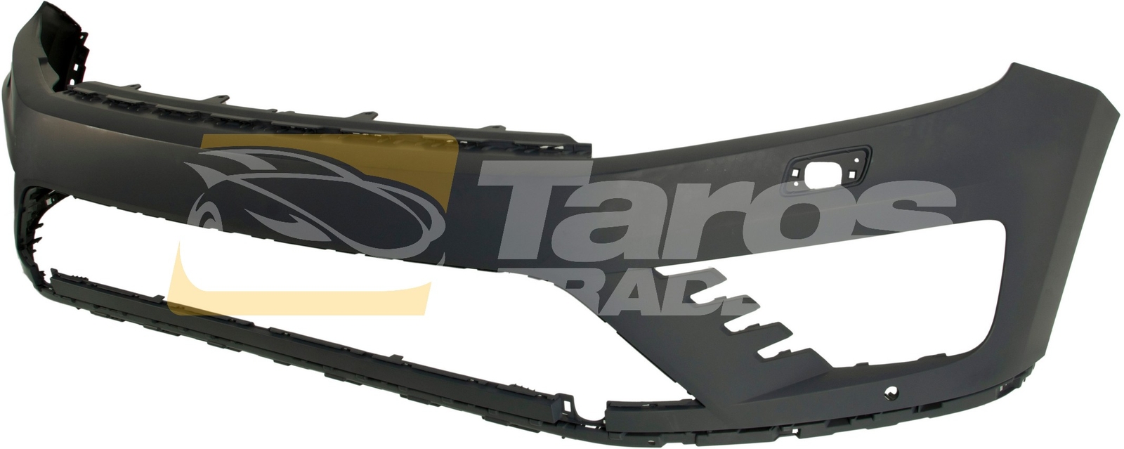 Pare-choc avant pour Volkswagen Touareg 2014-2018 R-Line en plastique ABS noir