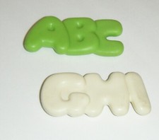 Fisher Price Alphabet Soup Fun with Food Noodles Letters ABC GHI Vintage 1987