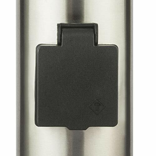 LED Standleuchte Pollerleuchte Wegeleuchte Steckdose Bewegungssensor E27 230V - Bild 22 von 23
