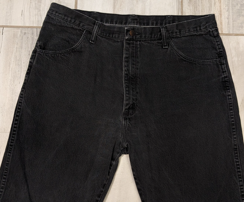 VTG - Rustler Men's 40x32 - Black Jeans - Classic Fit - Dark Wash - Picture 3 of 11