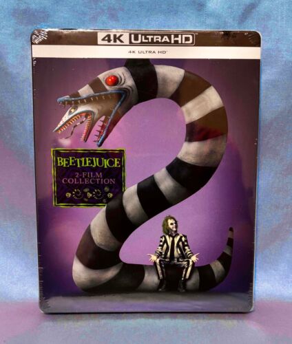 BEETLEJUICE 2-Film Collection 4K UHD Steelbook - EU Import