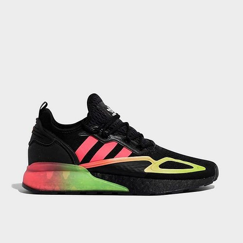 Men Adidas ZX 2K Boost Running Shoes 