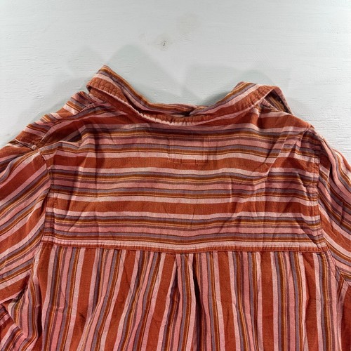 Aeropostale Shaket Striped Button Up Size XL Womens Button Up - Picture 8 of 8