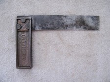 Vintage Stanley 6" All Metal. Tri Square. Made in USA