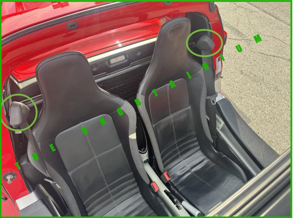 ПОДХОДИТ/ДЛЯ LOTUS ELISE & EXIGE 04-22 ОБОДОК РЕМНЯ БЕЗОПАСНОСТИ ДЕТАЛЬ # B116U6007S, A116U6007S - Изображение 2 из 4