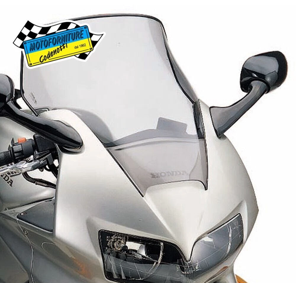 Pare-brise Moto Timotox Double Bulle Pour Honda VFR 800 VTEC 2002-2010 - Homologué TÜV Allemand