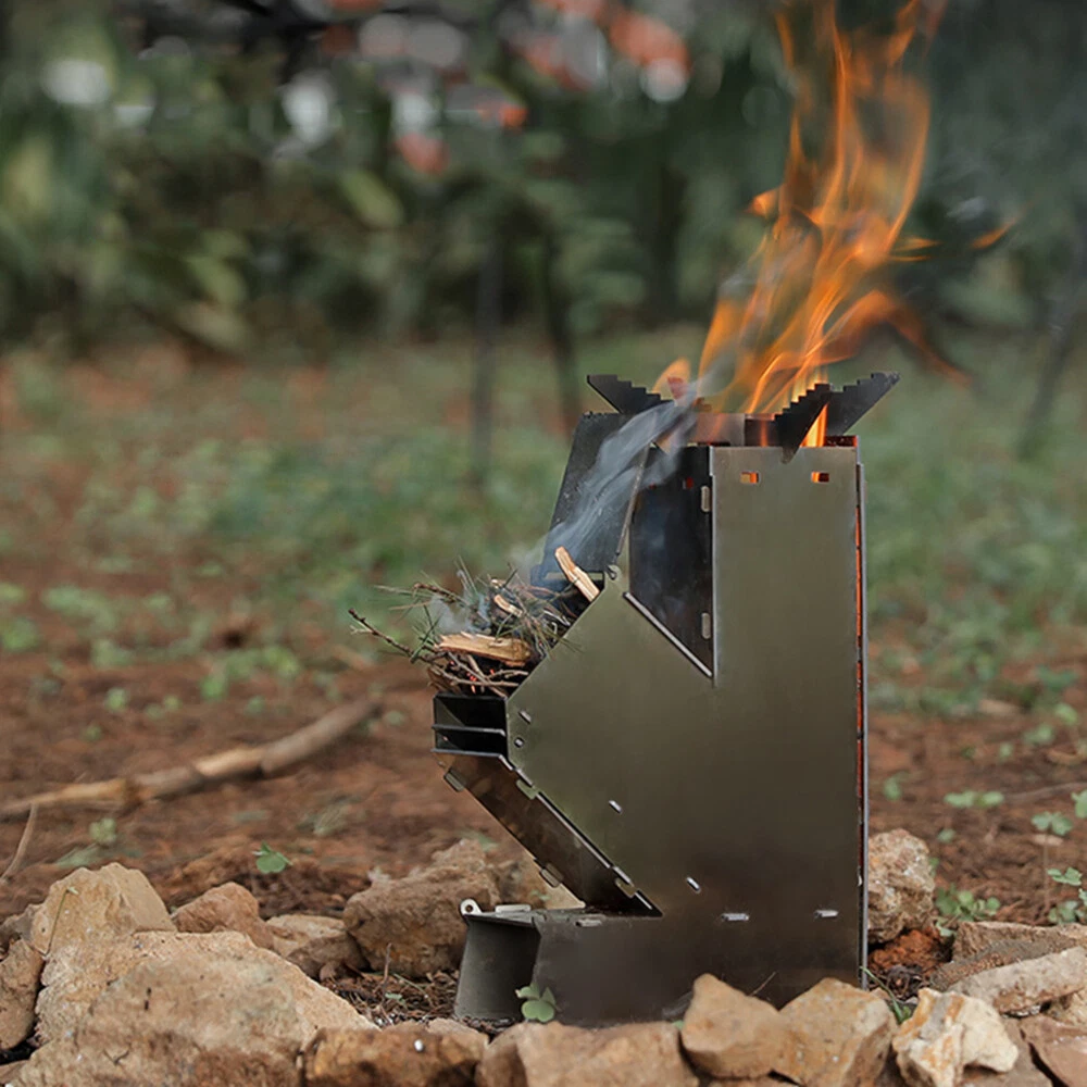 Rocket cheap stove camping