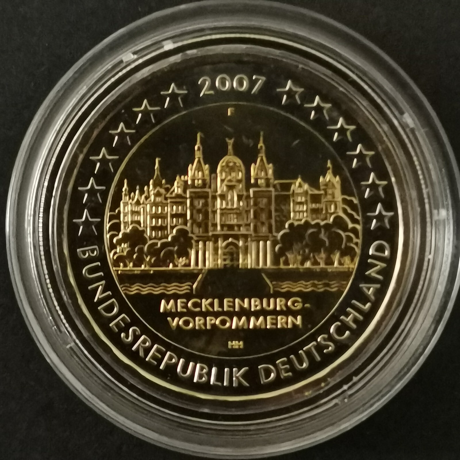 2 EURO 2007 F STUTTGART MECKLEMBOURG POMERANIE OCCIDENTALE CHATEAU DE SCHWERIN /