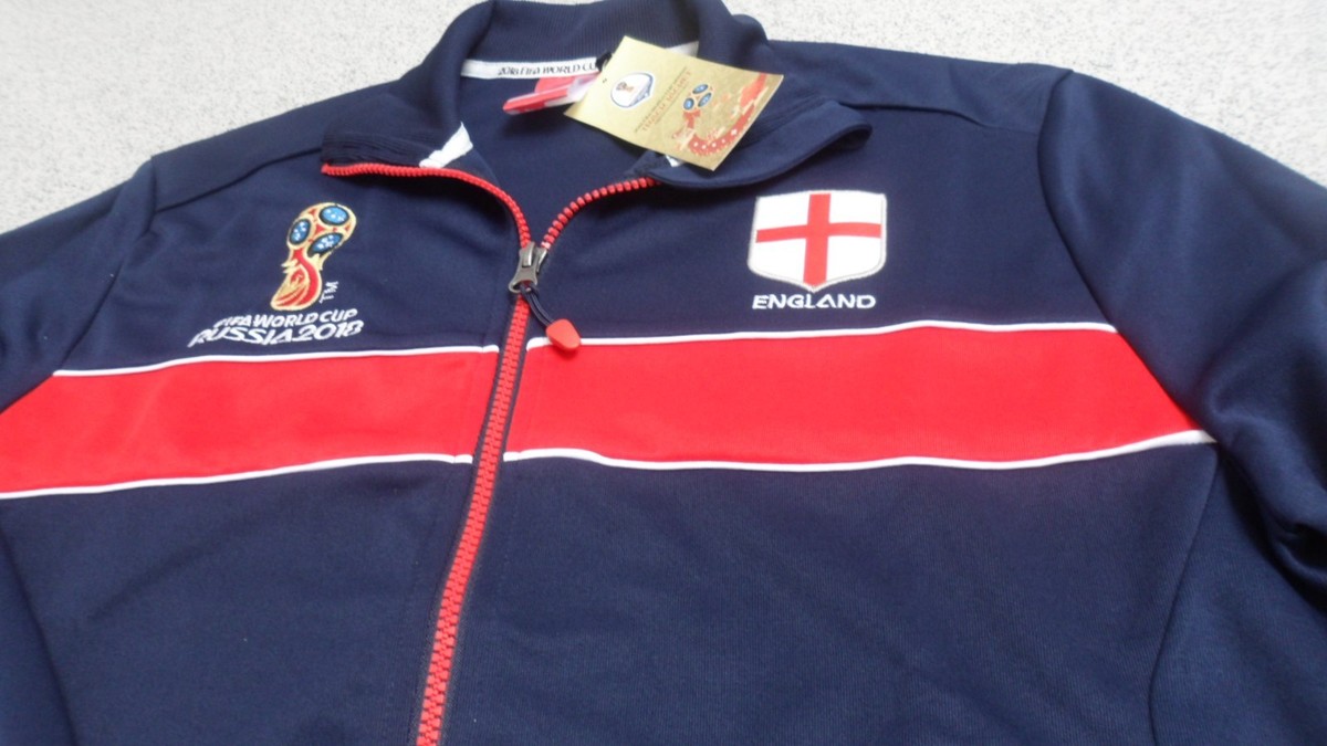 FIFA World Cup Russia 2018 England Men's Track Jacket (Embroidered