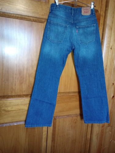 14 in boys size (or girls) Levis 527 Jeans Bootcut 27 x 27 All Cotton See Pics - Picture 7 of 24