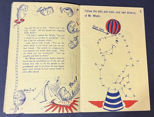 Frank Luther's Wheatley Whale Fun Book (1950) Vintage Children's Book - Bild 9 von 18