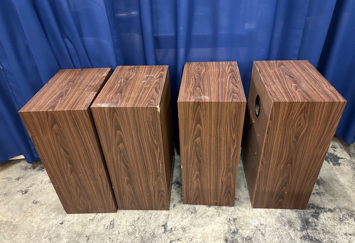 Vintage 4Pack of Kenwood KL888S Floor Speakers 1970's,GREAT SOUND Wowow eBay