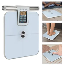 8 Electrode Smart Scales for Body Weight Large Display BMI Digital Weight Scale