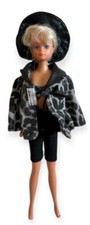 VTG Steffi Love Simba Fashion Doll 90s Original Outfit Hat Jacket Top Shorts