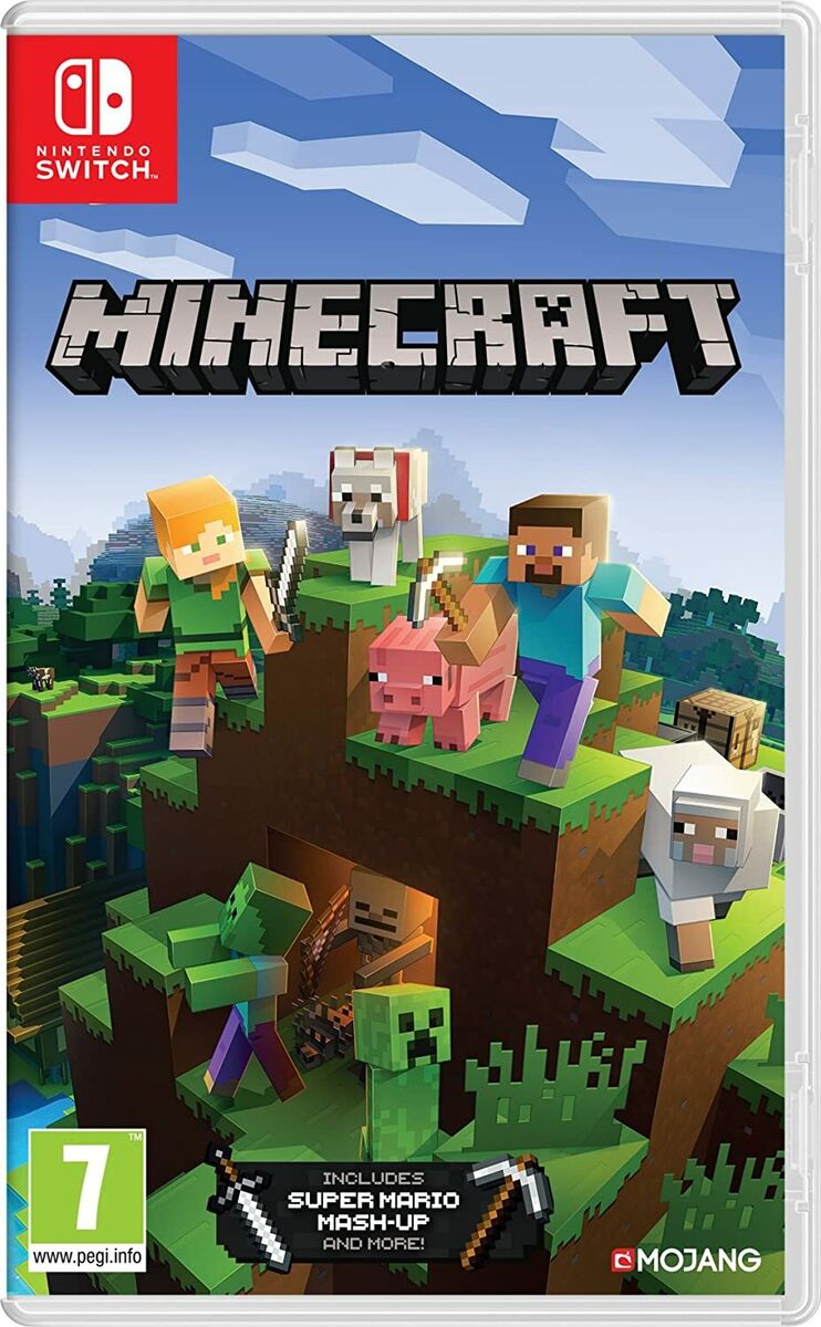 GIOCHI MINECRAFT PER Nintendo Switch - Scegli il tuo gioco - Collezione  completa EUR 39,66 - PicClick IT