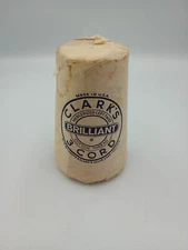 Vintage NOS Coats And Clark 3 Cord Sewing Thread Cone 6000 Yards Coppertone 