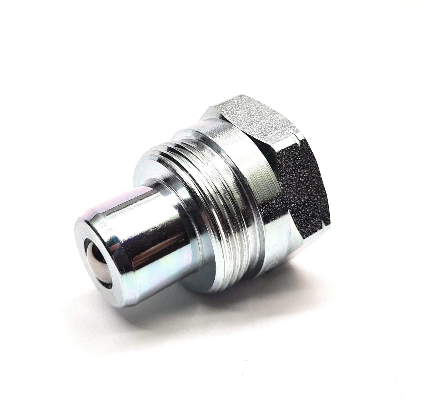 Hydraulic High Pressure Bottle Jack Coupler 3/8 NPT Ball Seal - Eq: Enerpac C604