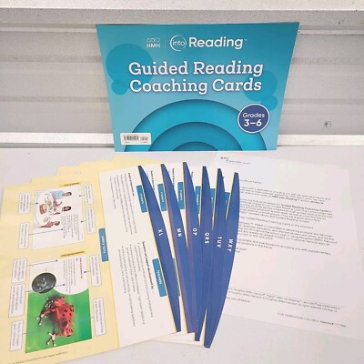 Grades 3-6 / HMH Guided Reading Coaching Cards (Into Reading)