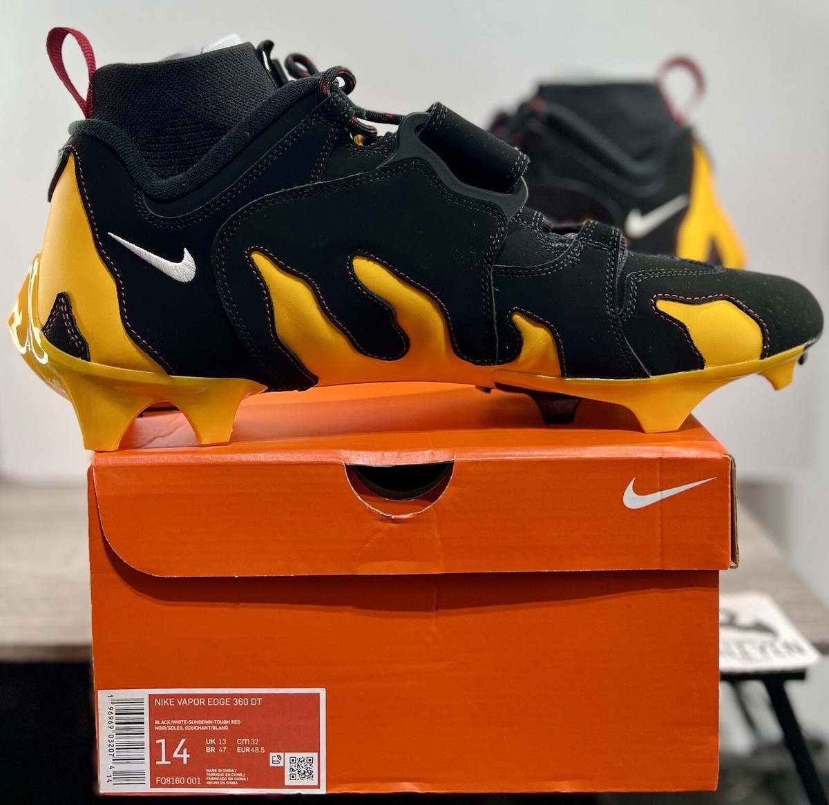 Size 14 - Nike Kyler Murray x Vapor Edge DT '96 TD Black