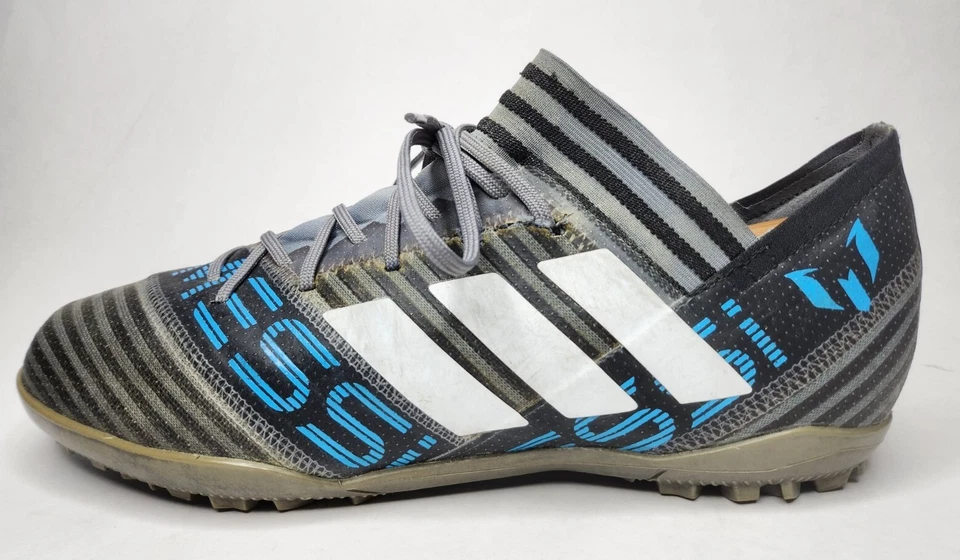 Adidas Nemeziz Messi Tango 173 TF CP9110 Cor Preto Cinza Azul Masculino Tamanho 10.5 - Imagem 4 de 4