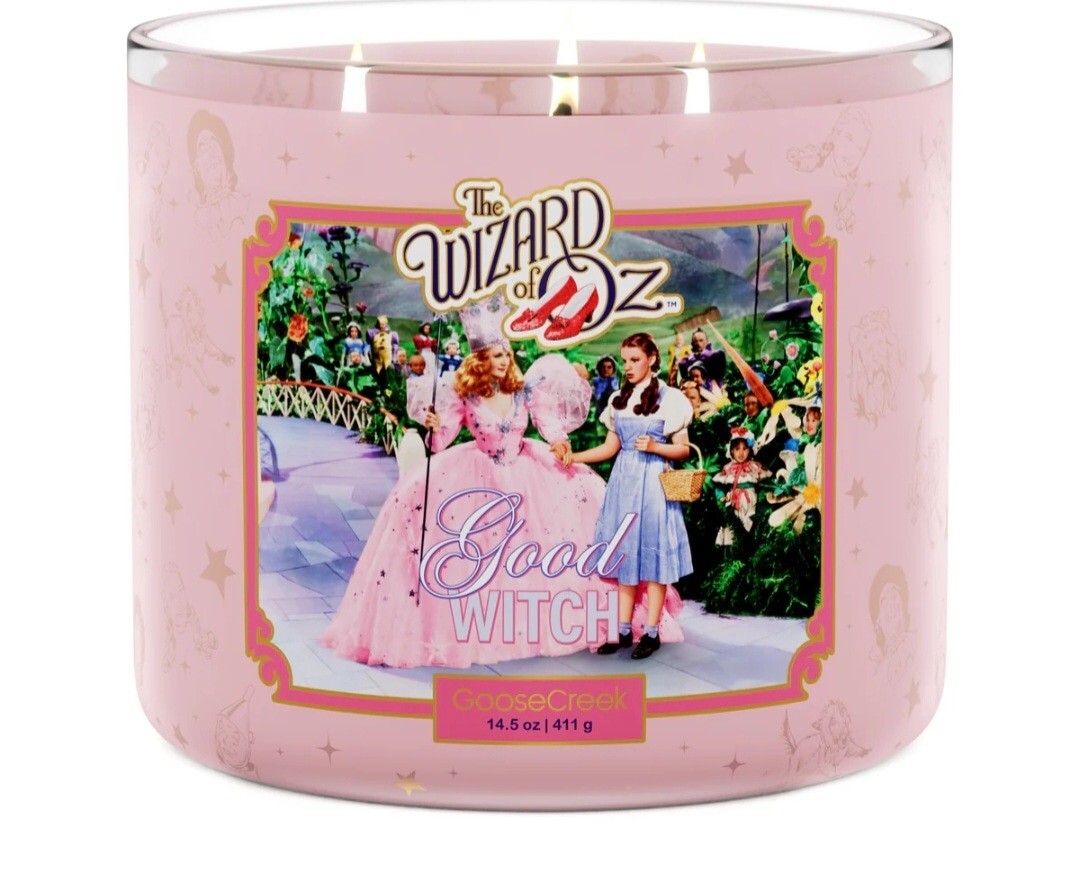 Goose Creek X Wizard Of Oz Good Witch 3 Witch Scented Candle | eBay
