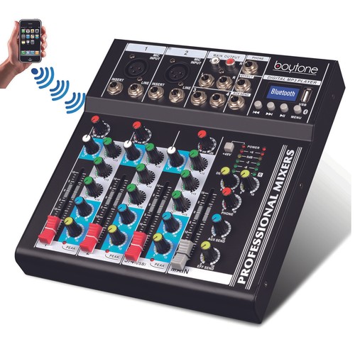 Buy 4 Channel Bluetooth Audio DJ Mixer 