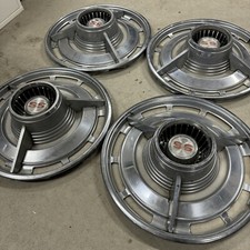 Vintage Classic 1963 1964 Chevrolet Chevy Ss Belair Impala Hubcaps Wheel Covers