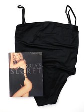 NEW Victoria's Secret VTG Y2K Satin String Bodysuit Teddy Lingerie LARGE