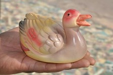 Vintage Fine Colorful Unique Duck Celluloid Figurine , Japan