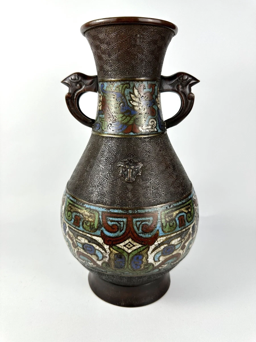 青铜1850-1899 中国古董花瓶| eBay