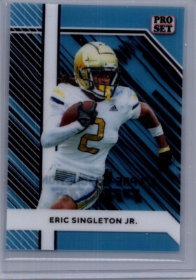 Eric SIngleton Jr 2024 Leaf Football 1/1 Pre Production Proof
