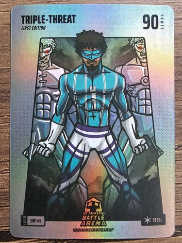 Bo Jackson Battle Arena Silver Foil TRIPLE-THREAT SBF-45 LaMelo Ball Steel