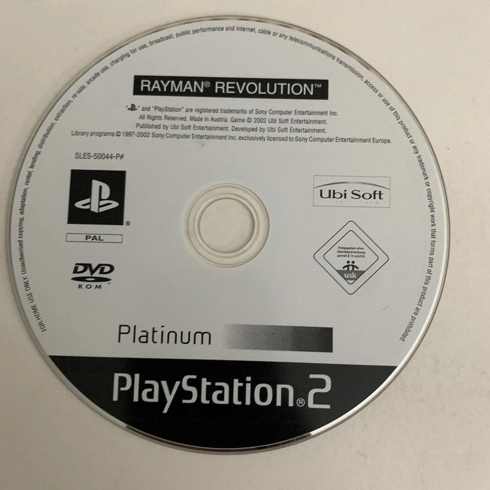 Rayman Revolution PS2 Sony PlayStation 2 PAL Platformer 2002 Game Complete - Image 4 of 4