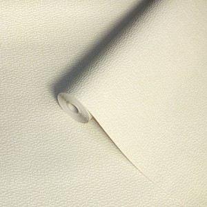 Cream Vinyl Coated Textured Blown Vinyl Wallpaper Use On Walls