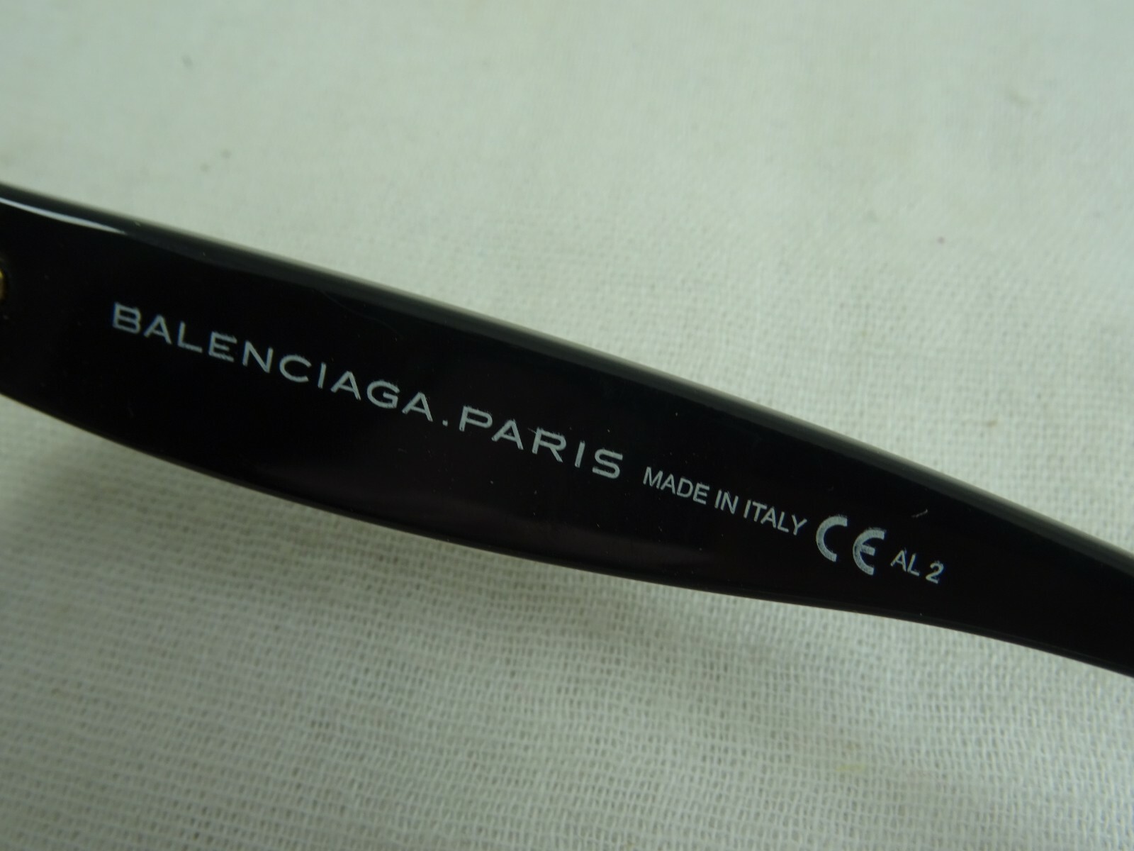 Balenciaga Rectangular Square Black Frame Sunglas… - image 4