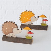 Igel Deko Dekoaufsteller Tischdeko Sperrholz H 12 Cm StüCkpreis