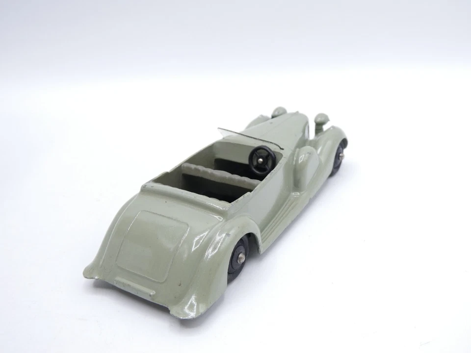 Dinky Toys No.38C Lagonda Tourer coche techo abierto original gris Foto 4 de 4