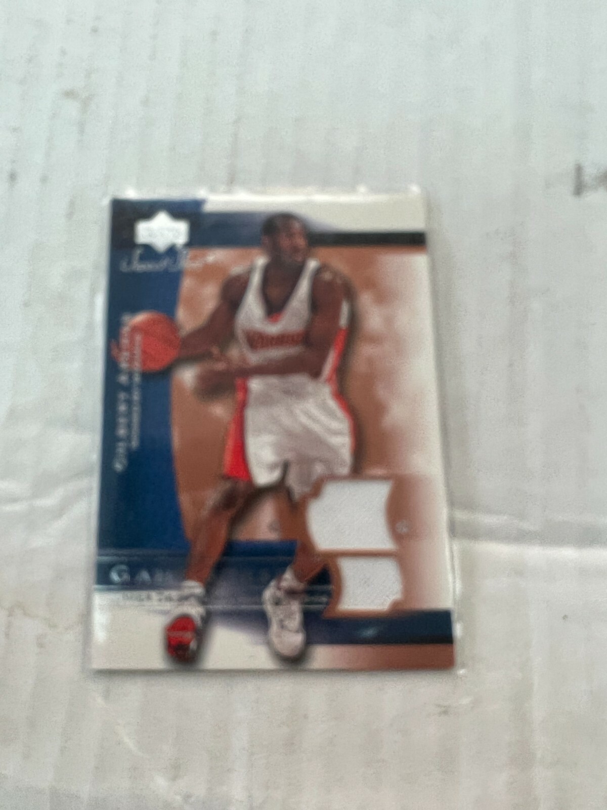 Gilbert Arenas 2003-04 Sweet Spot Dual Jersey Card #GA-J
