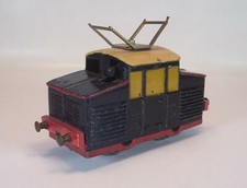 Löhmann Präzix TT / H0 E-Lok Feldbahnlok wohl auf H0 umgebaut für Bastler #9475