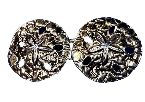 Vintage Art Deco Belt Buckle Set Red Marquise Glass Gold  display picture 3