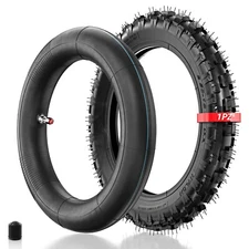 2.50 - 10" Tire & Inner Tube for Yamaha PW50 TTR50E 2.50x10 2.5-10 Dirt Pit Bike