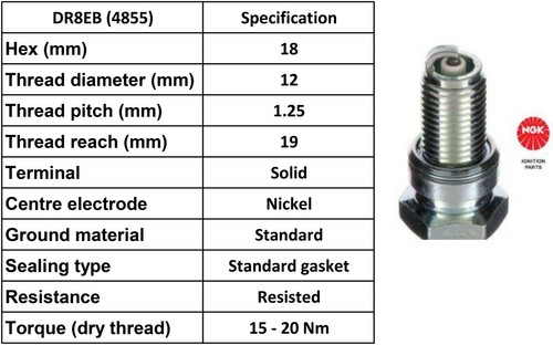 Service Kit For BMW F650GS / DAKAR (2005 to 2007) Filters and NGK Spark Plugs - Picture 7 of 7