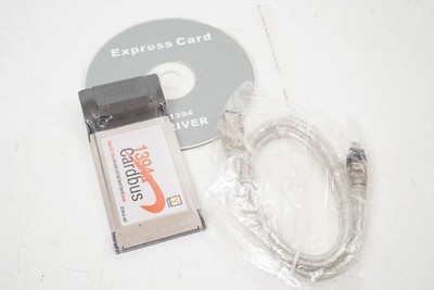 IEEE 1394 Firewire 400 Cardbus 32bit PCMCIA Adapter NN2612 für Laptops